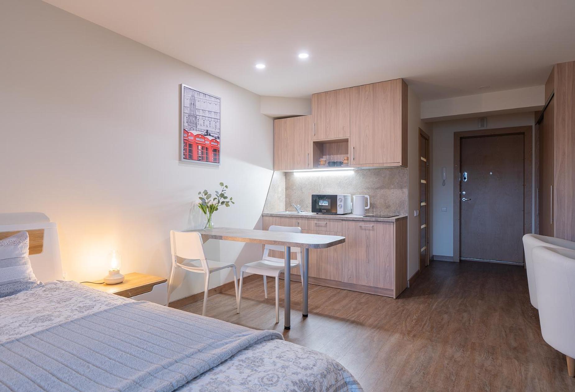 Gyneju Self Check-In Apartments VNO Chambre photo